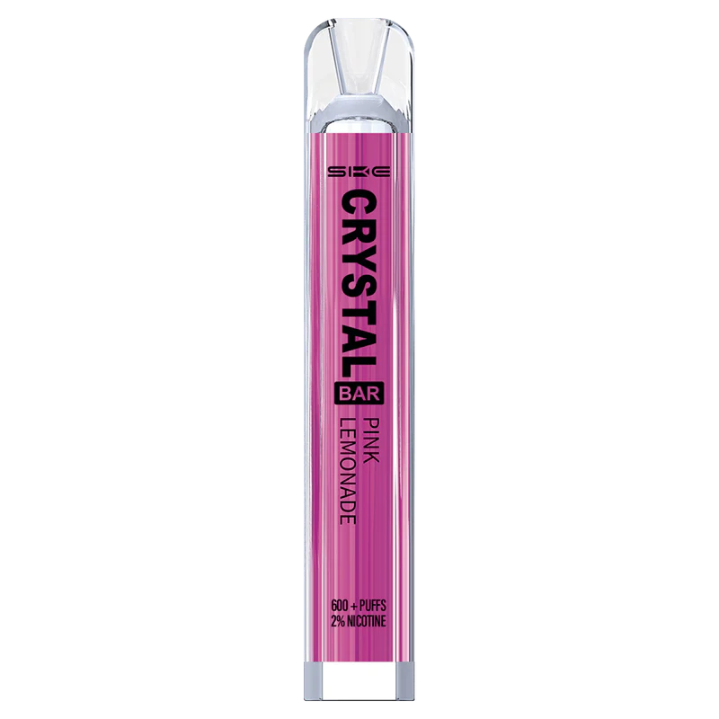 SKE Crystal Bar 2% Nicotine Disposable 600 Puffs Vape - Pink Lemonade