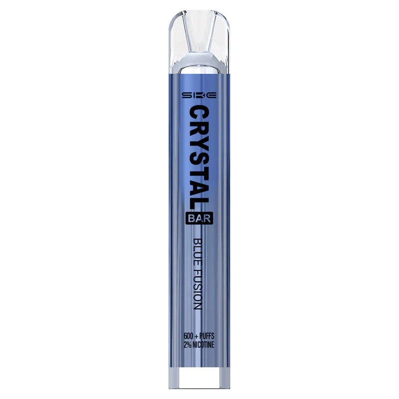 Crystal Zero Nicotine Disposable 600 Puffs Vape - Blue Fusion