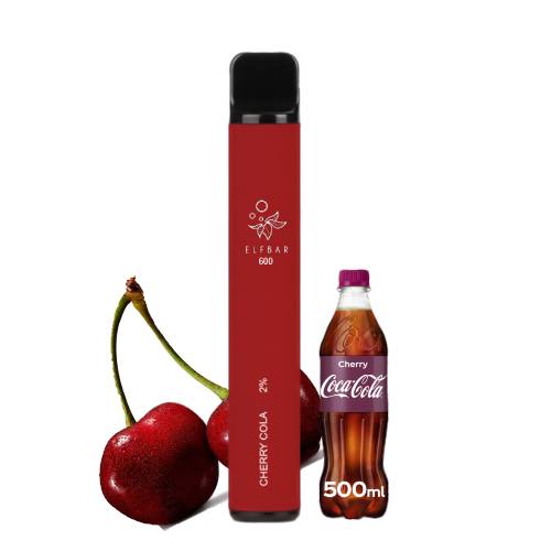 Elf Bar 2% Nicotine Disposable Vape 600 Puffs - Cherry Cola
