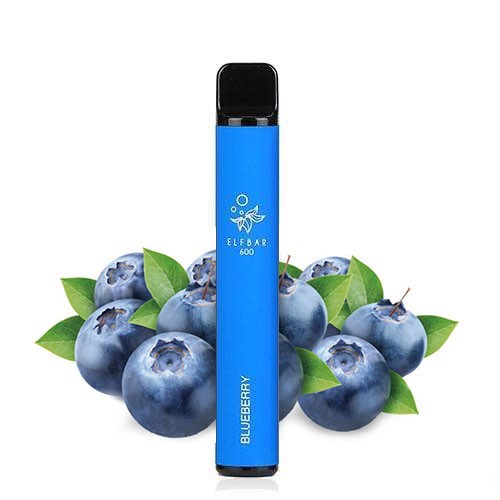 Elf bar 2% Nicotine Disposable 600 Puffs Vape - Blueberry