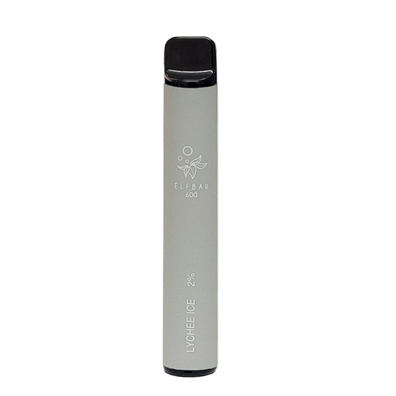 Elf Bar 2% Nicotine Disposable Vape 600 Puffs - Lychee Ice