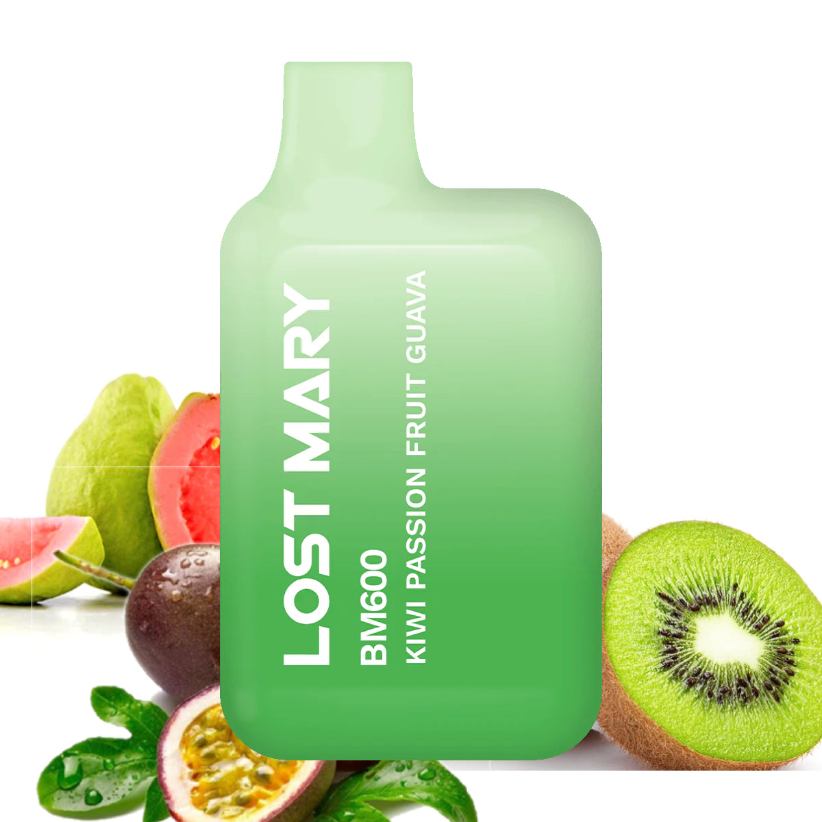 Lost Mary 2% Nicotine Disposable 600 Puffs Vape - Kiwi Passion Fruit Guava